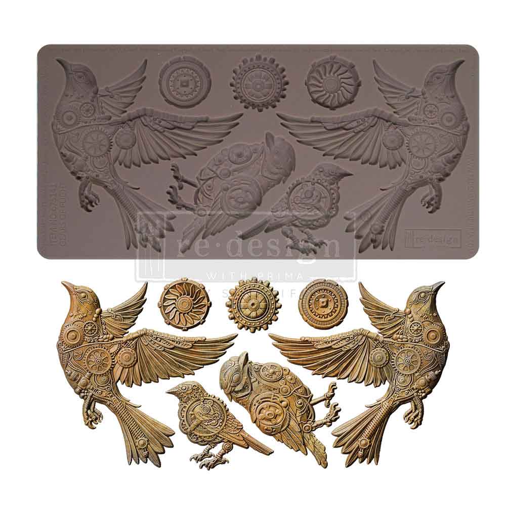 Gears of Flight Decor Mould - ReDesign with Prima