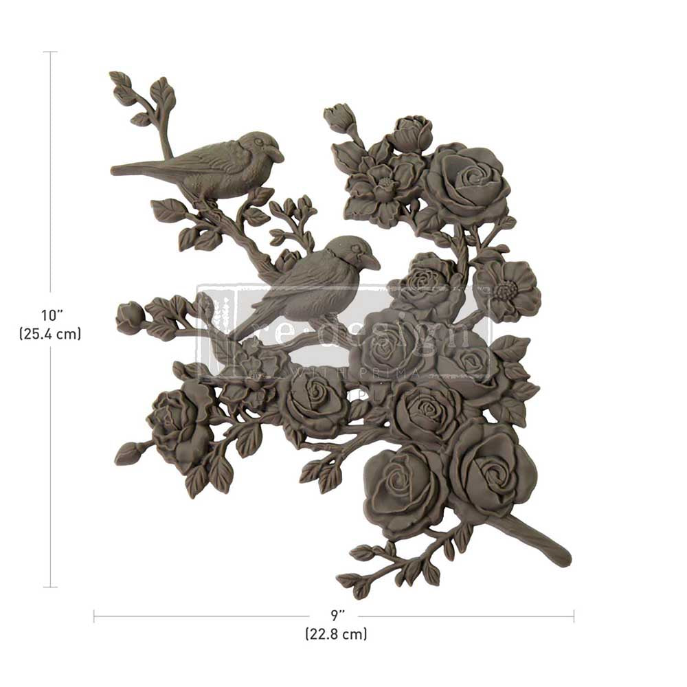 Serene Perch (Right) Decor Poly - ReDesign with Prima
