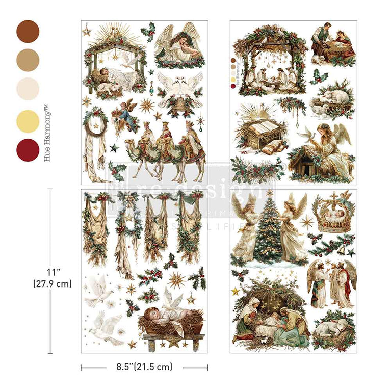 Sacred Night Collection Middy Decor Transfer - ReDesign with Prima