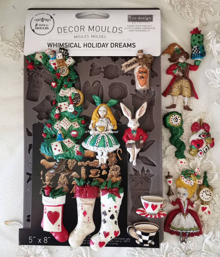 Whimsical Holiday Dreams Decor Mould - ReDesign with Prima