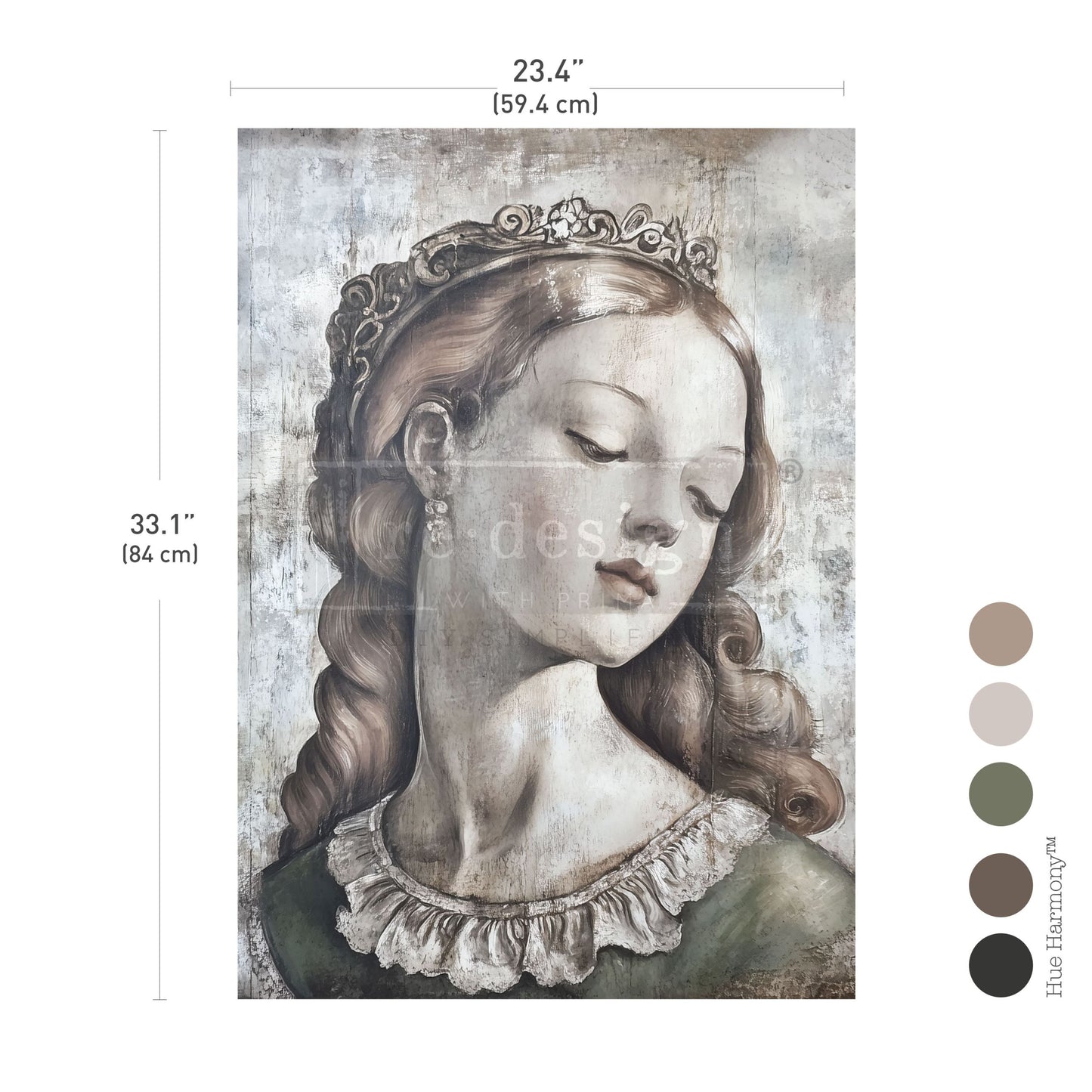Royal Glow A1 Decoupage Fiber Paper - ReDesign with Prima