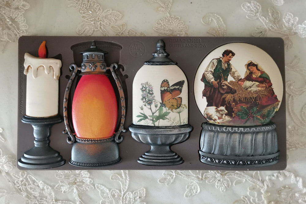 Glitter & Glow Decor Mould - ReDesign with Prima