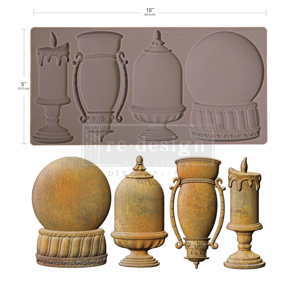 Glitter & Glow Decor Mould - ReDesign with Prima
