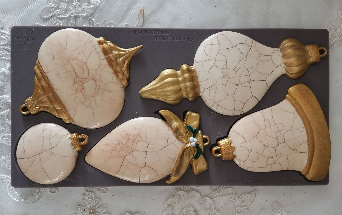 Bright Baubles Decor Mould - ReDesign with Prima