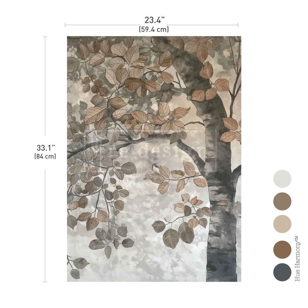 Rustic Reverie A1 Decoupage Fiber Paper - ReDesign with Prima