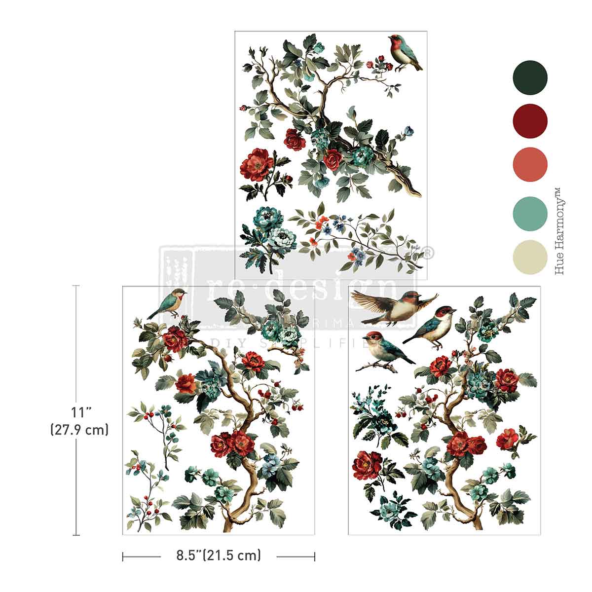 The Rosy Nest Middy Decor Transfer - ReDesign with Prima