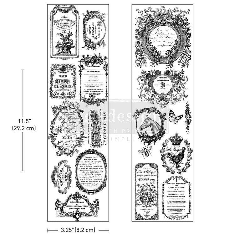 Romance En Fleur Luxe Transfer - ReDesign with Prima