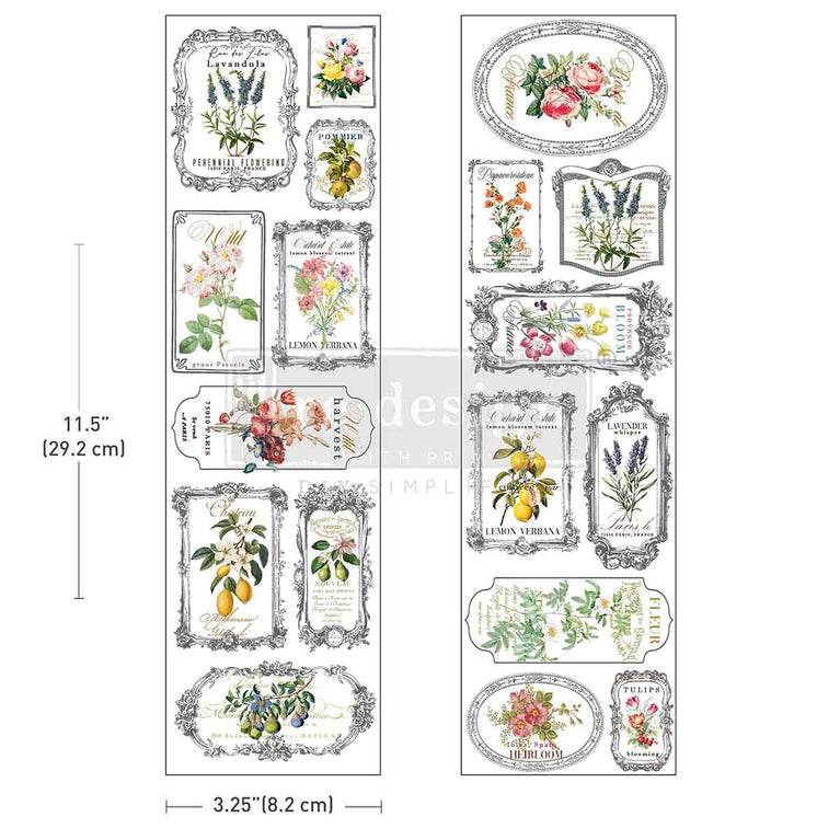 Fleur De Frame Luxe Transfer - ReDesign with Prima