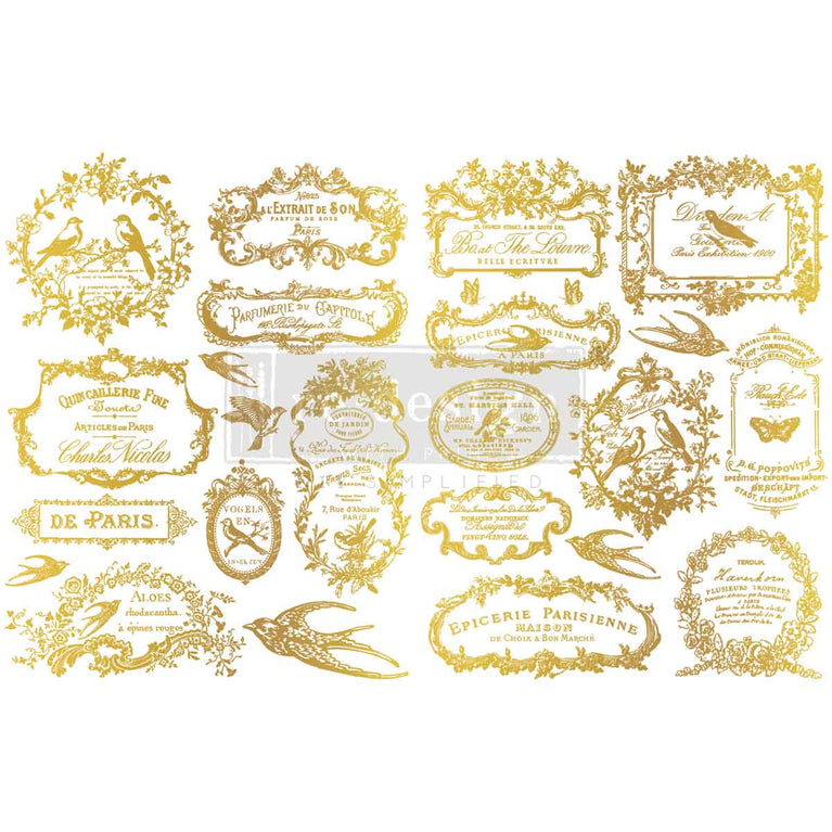 Chant Du Matin H2O Transfer Sheet - ReDesign with Prima