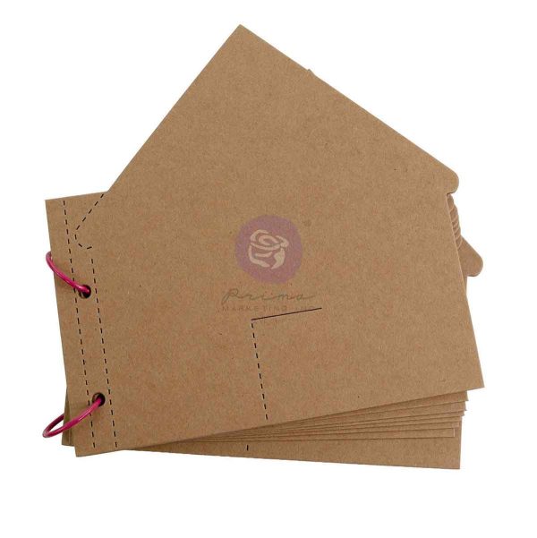 Birdhouse Metal Ring Bound Album, Storybook Moments Collection - ReDesign with Prima