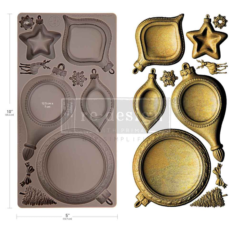 Noel Elegance Decor Mould - ReDesign with Prima