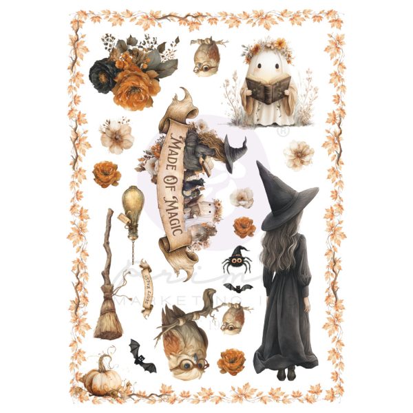 Transfer Sheet A4, Made of Magic Collection - ReDesign with Prima