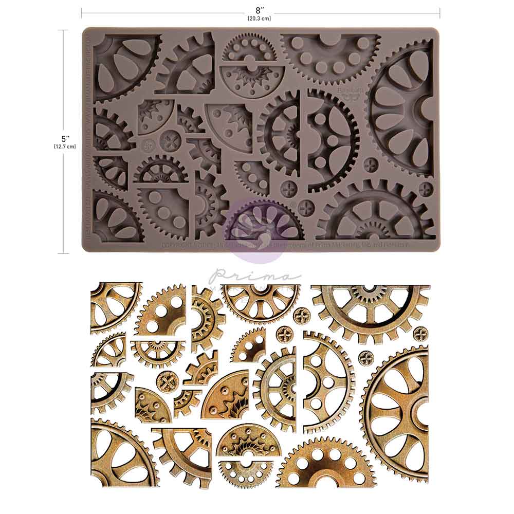 Halves & Quarters Mould by Finnabair - Prima Marketing