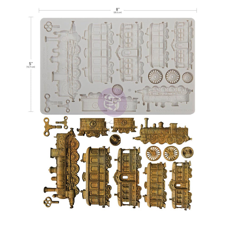 Steampunk Express Finnabair Mould - ReDesign with Prima