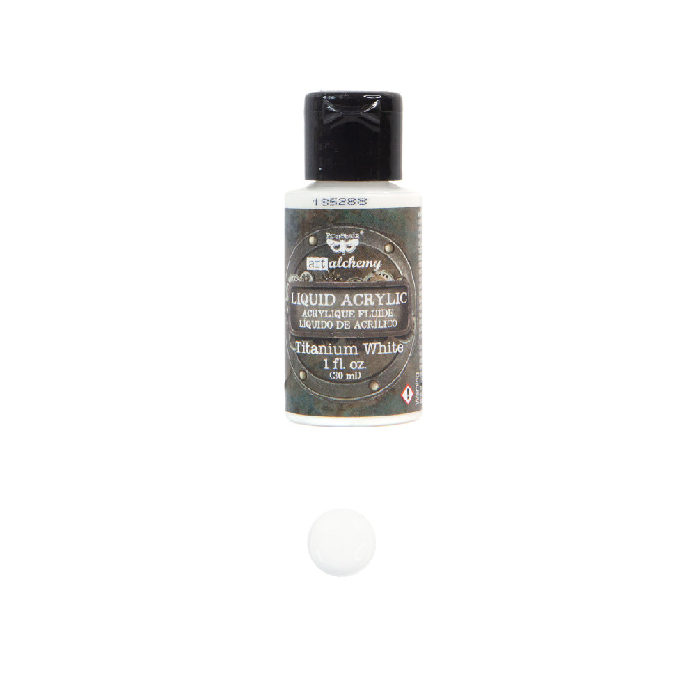Titanium White Liquid Acrylic - ReDesign with Prima/Prima Marketing