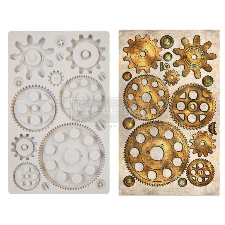 Machine Parts Mould by Finnabair - ReDesign with Prima/Prima Marketing