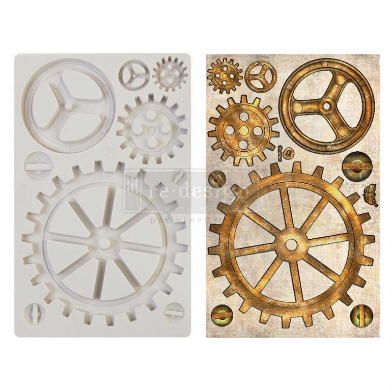 Large Gears Mould by Finnabair - ReDesign with Prima/Prima Marketing