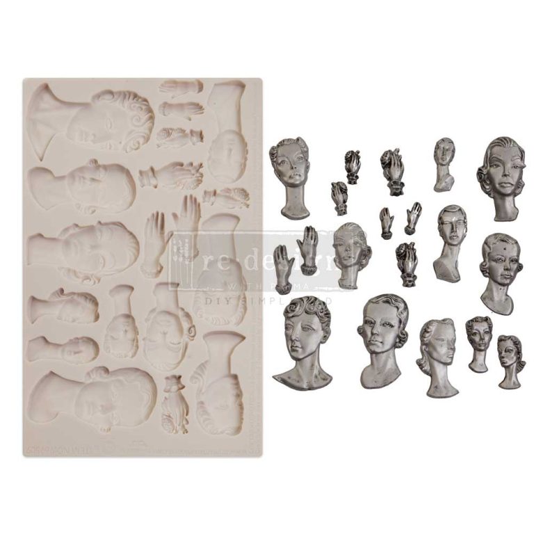 Fashion Icons Mould by Finnabair - ReDesign with Prima/Prima Marketing