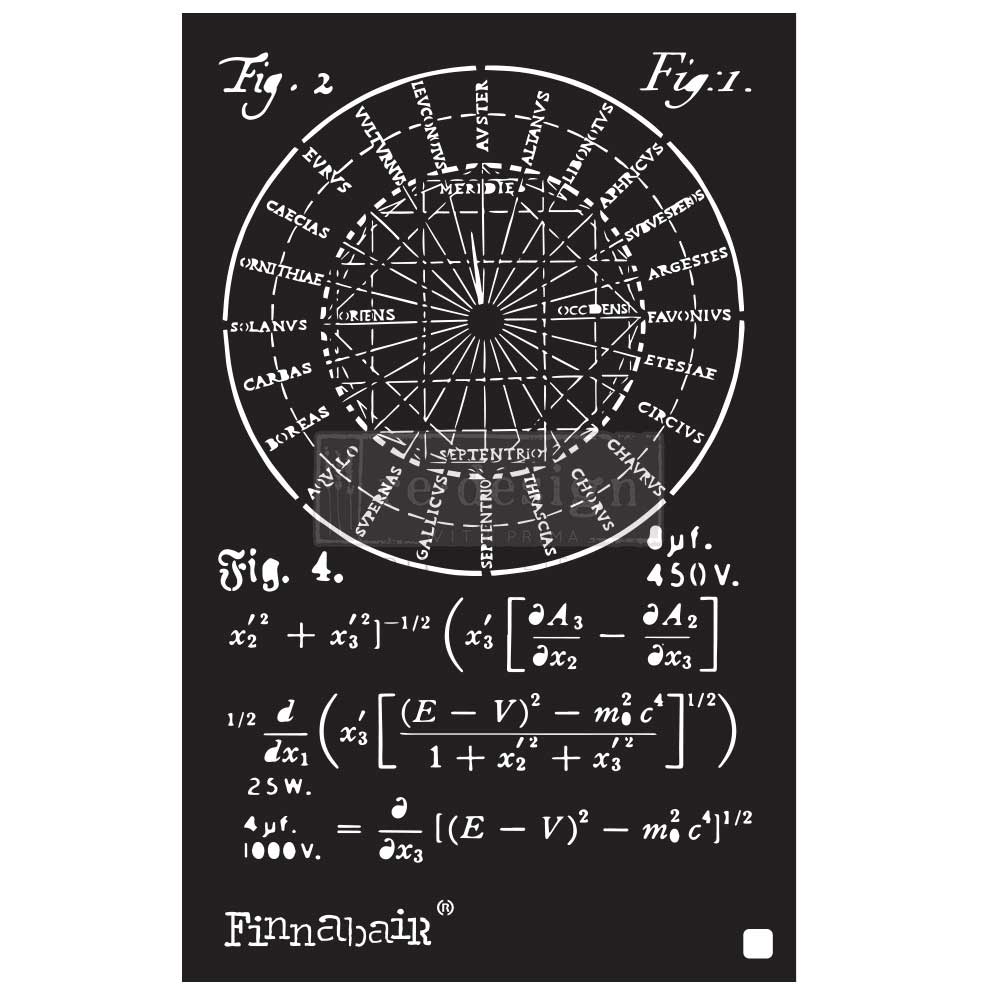 Rocket Science Stencil - ReDesign with Prima