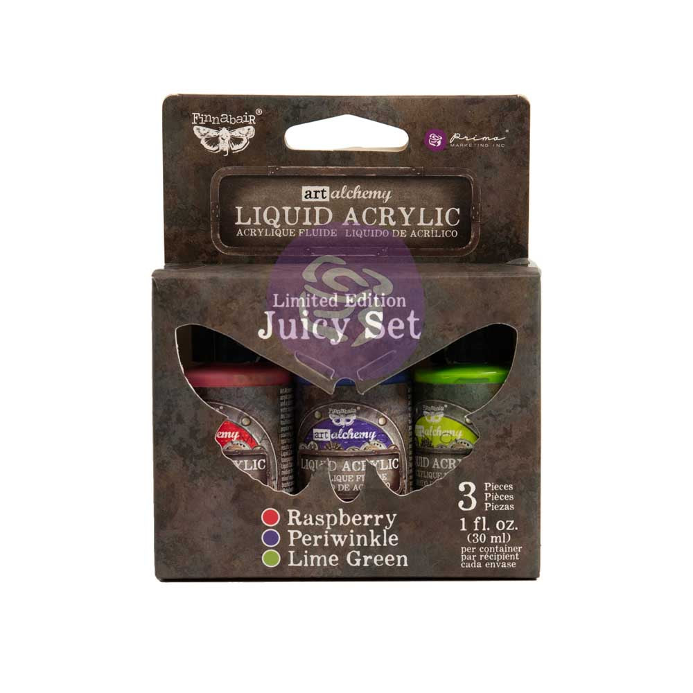 Juicy - Liquid Acrylic Paint Set - ReDesign with Prima/Prima Marketing