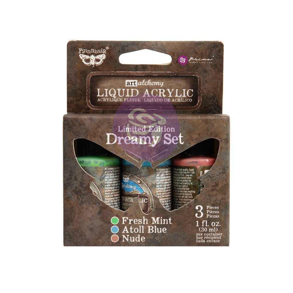 Dreamy - Liquid Acrylic Paint Set - ReDesign with Prima/Prima Marketing