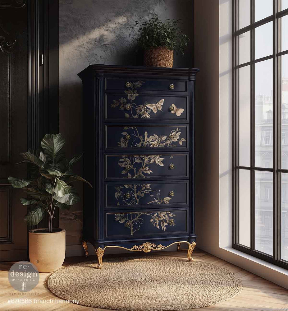 Branch Harmony Decor Transfer - ReDesign with Prima