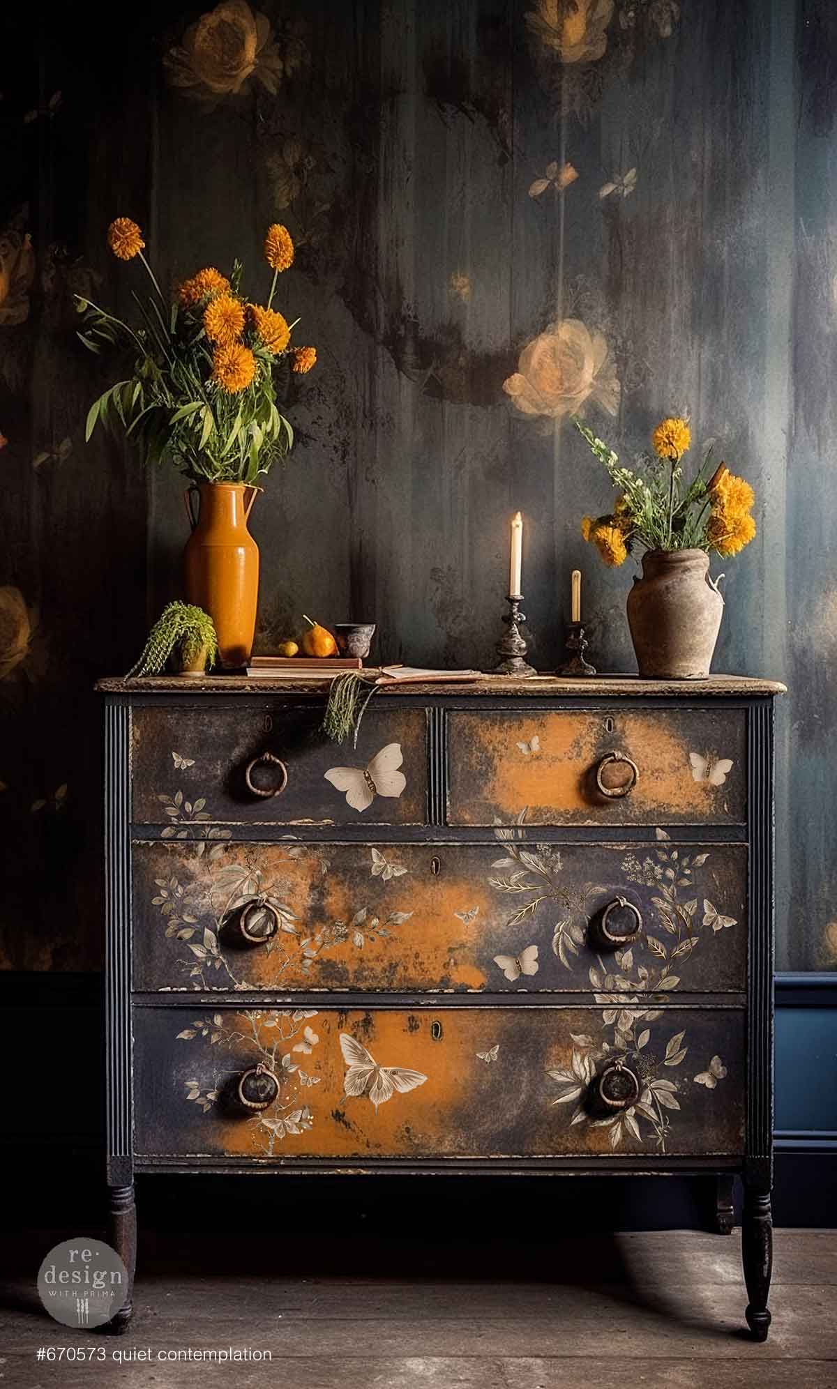 Quiet Contemplation Middy Decor Transfer - ReDesign with Prima