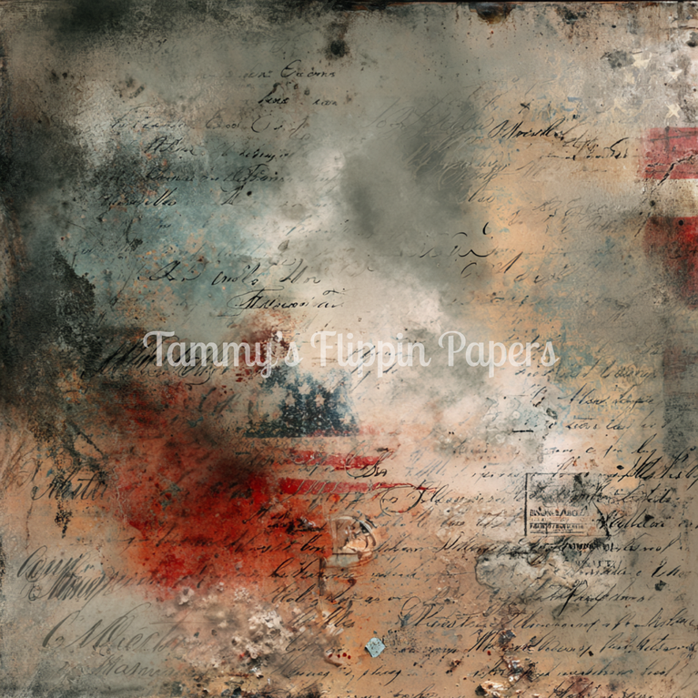 Echoes of Liberty Tissue Paper - Flippin Furniture