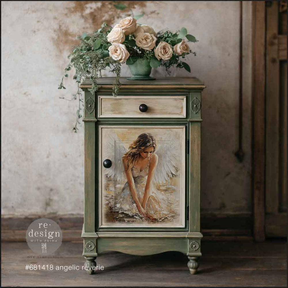 Angelic Reverie A3 Decoupage Fiber - ReDesign with Prima