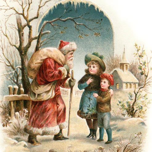 A Vintage Christmas - Decoupage Paper - MINT/GGS