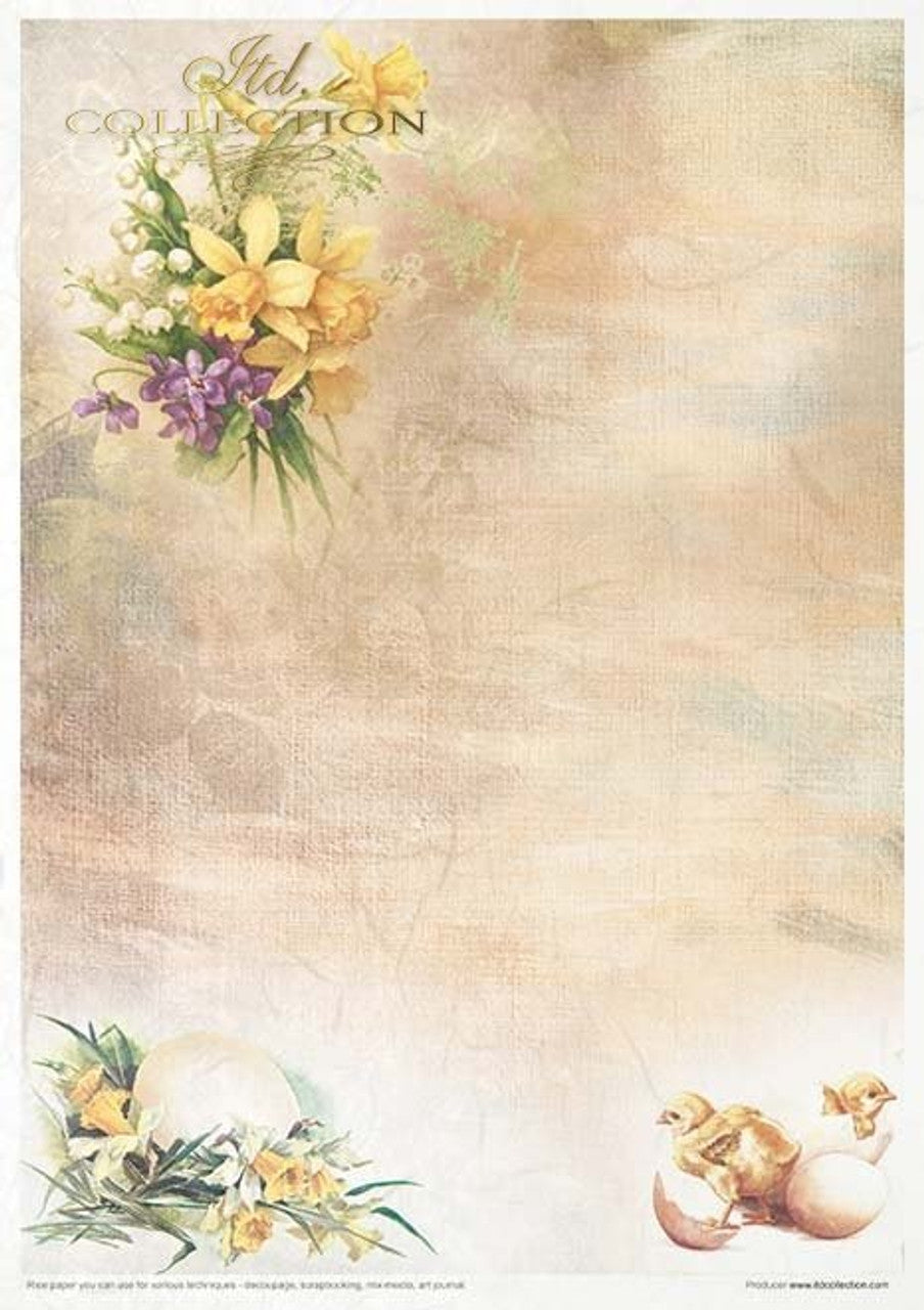 Spring Impressions Paper Pack (11 Papers) - Decoupage Queen