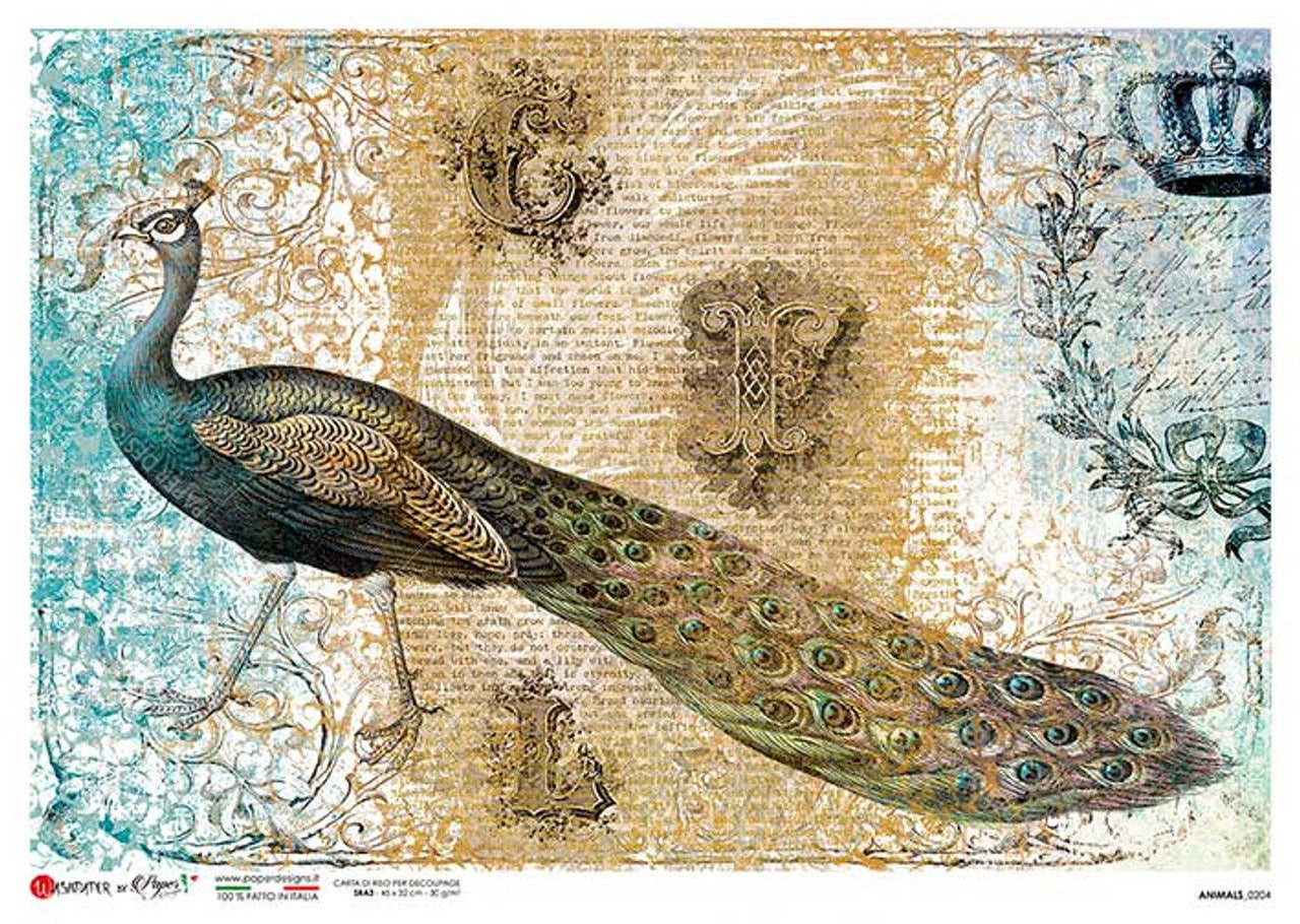 Animals 0204 Rice Paper - Paper Designs