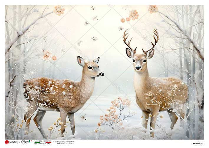 Animals 0212 Rice Paper - Paper Designs