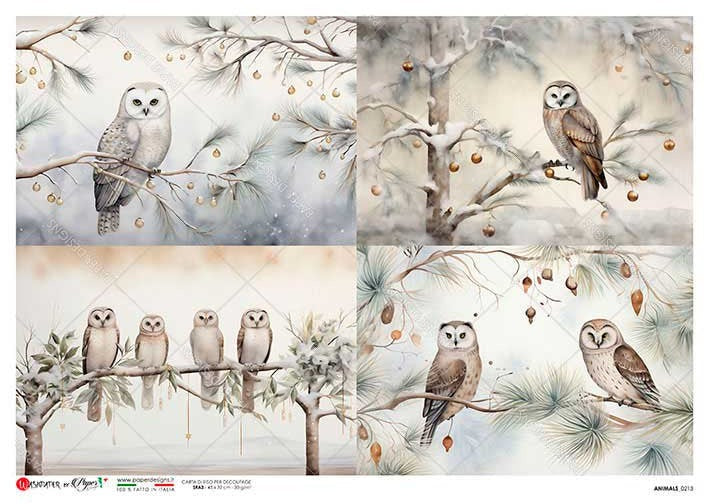 Animals 0213 Rice Paper - Paper Designs