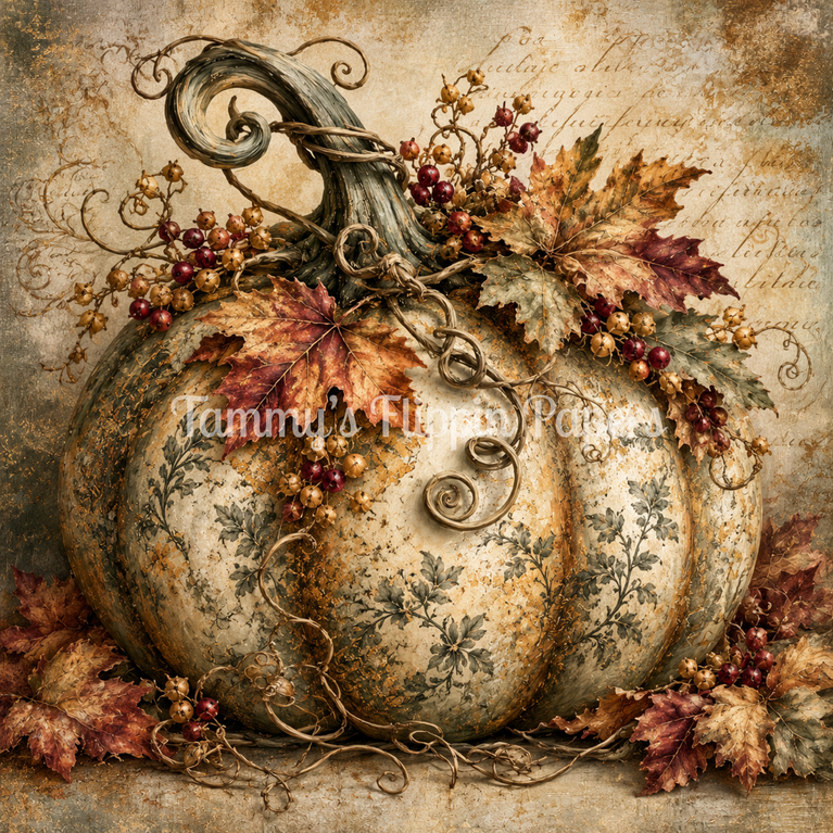 Autumn Heirloom Decoupage Paper - Flippin Furniture