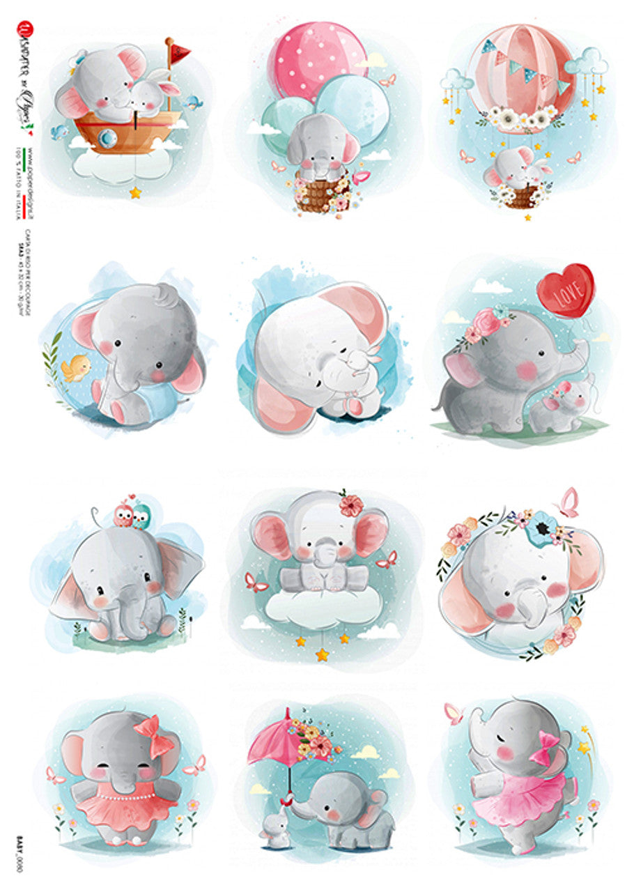 Baby 0080 Rice Paper - Paper Designs