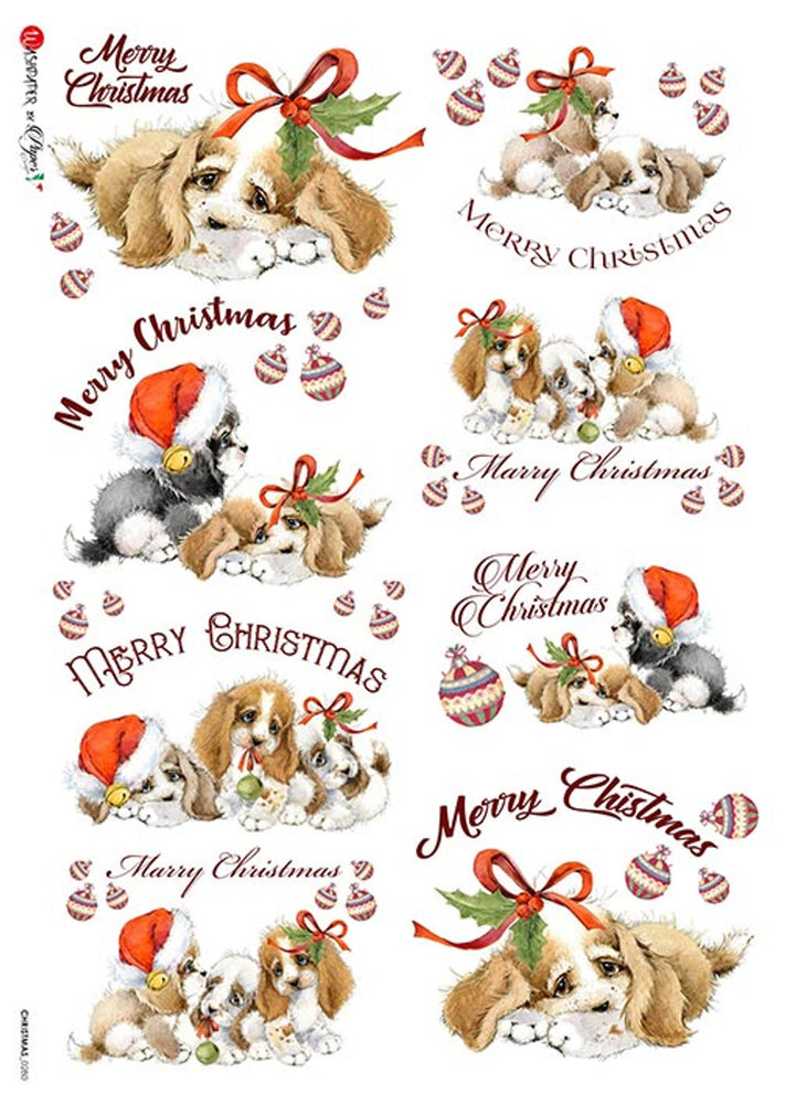 Christmas 0280 Rice Paper - Paper Designs