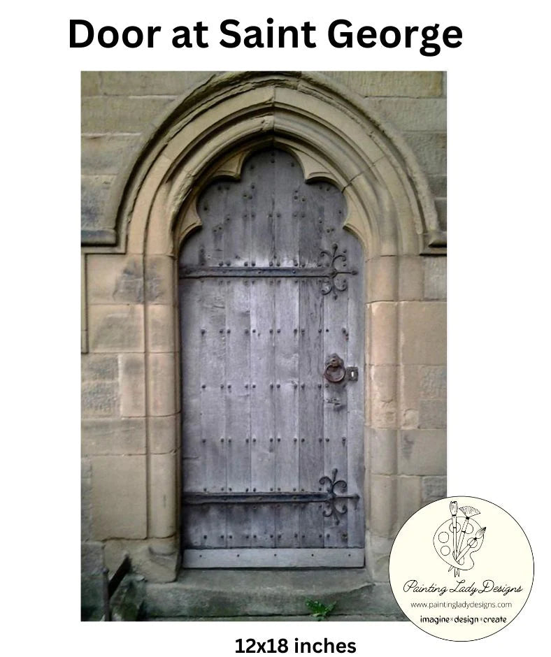 Door at Saint George Decoupage Paper - Painting Lady Designs