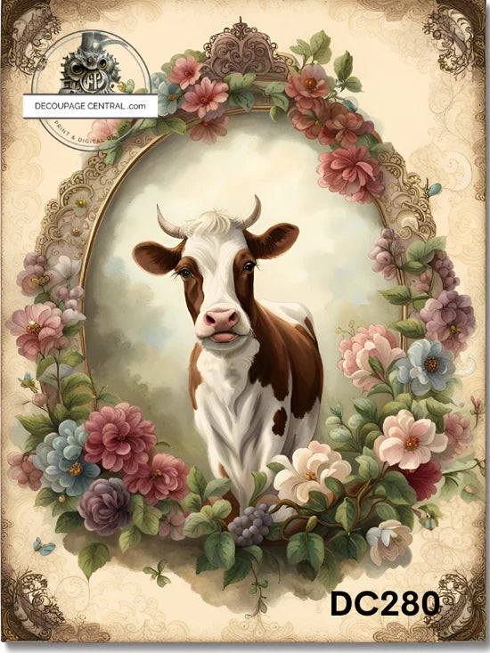 Spring Bessie Rice Paper (DC280)- Decoupage Central