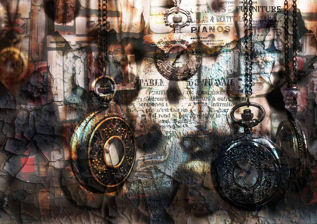 Pocket Watches Rice Paper - Decoupage Queen