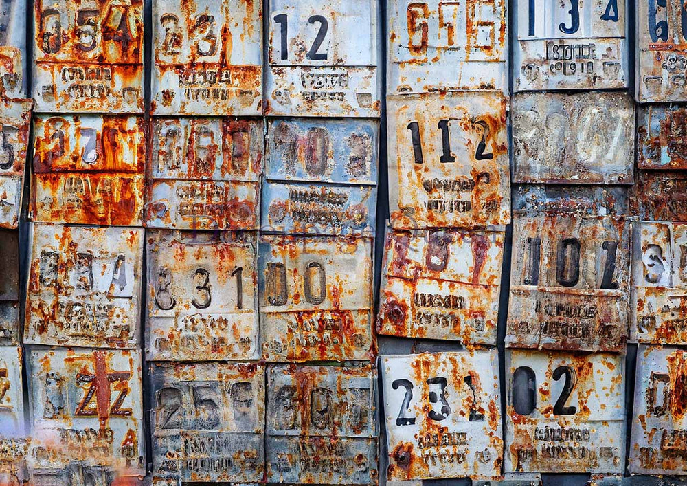 Andy Skinner - Vintage Plates Rice Paper
