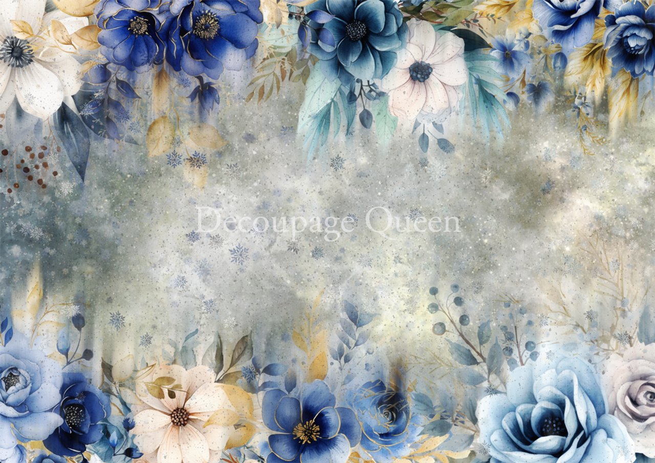 Dainty and the Queen - Winters Dream Rice Paper