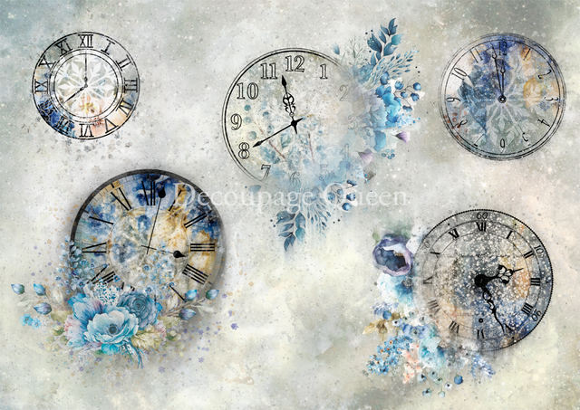 Dainty and the Queen - Frozen in Time Rice Paper