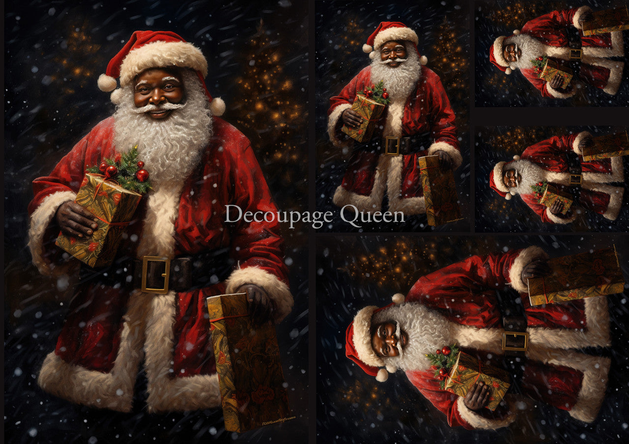 Mr. Jolly (Lt. Edition) - Rice Paper - Decoupage Queen