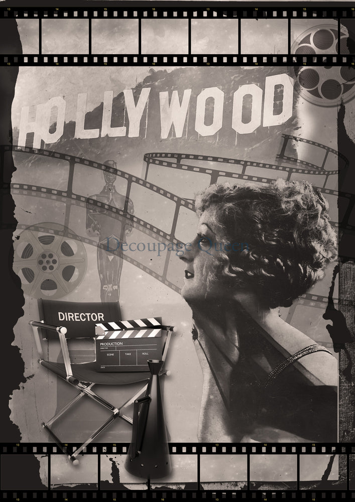 Hollywood Rice Paper - Decoupage Queen