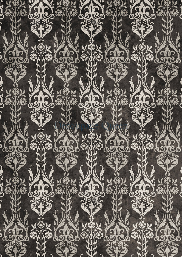 Art Deco Background Rice Paper - Decoupage Queen