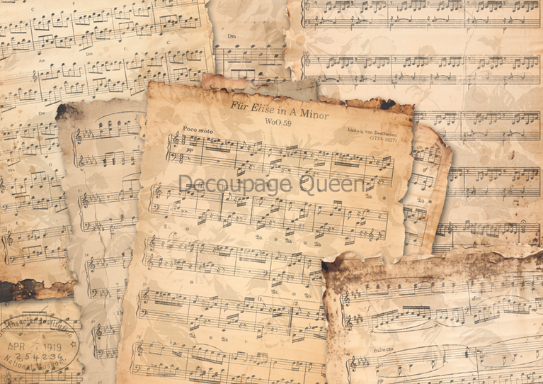 Dainty and the Queen - Fur Elise Rice Paper