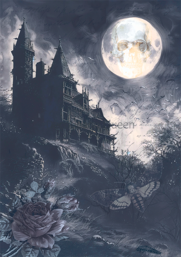 Dainty and the Queen - Moonlight Rice Paper