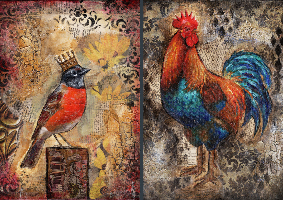 Teresa Rene Art - Autumn Mixed Media 2 Pack Rice Paper