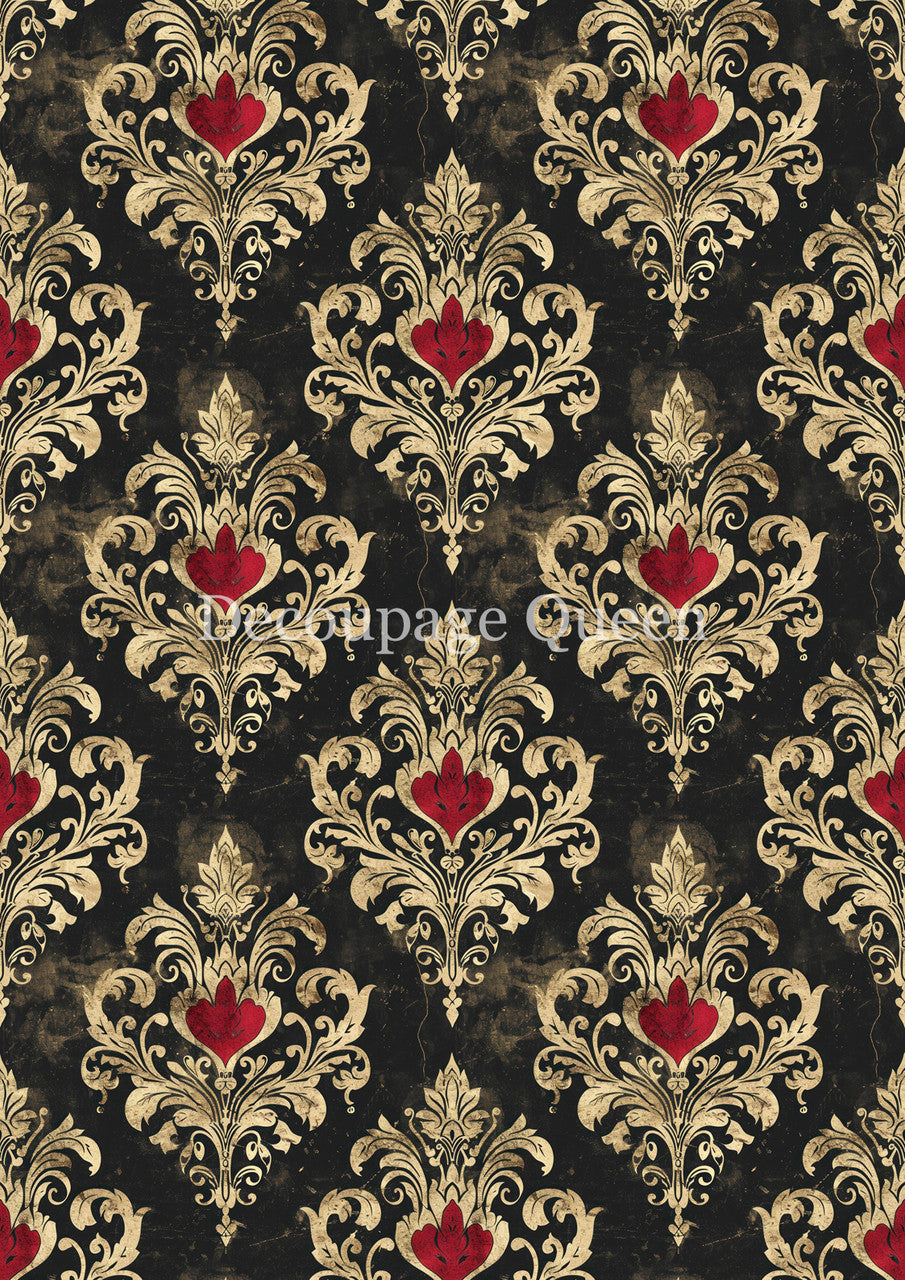 Always & Forever Rice Paper - Decoupage Queen